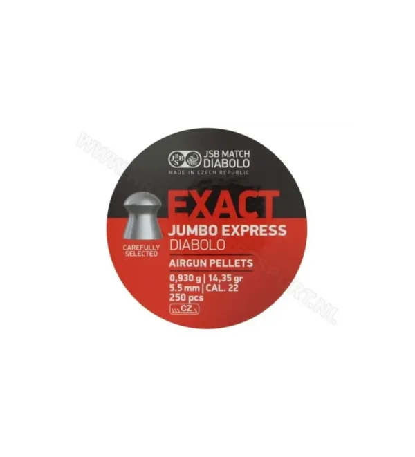 Plombs JSB Exact Diabolo Jumbo Express 5.52 mm 14.35 grain
