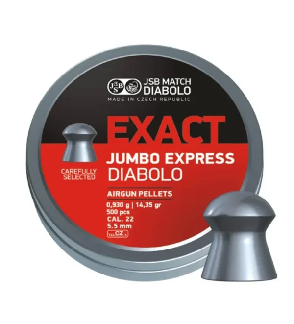 Plombs JSB Exact Diabolo Jumbo Express BigBox 5.52 mm 14.35 grain