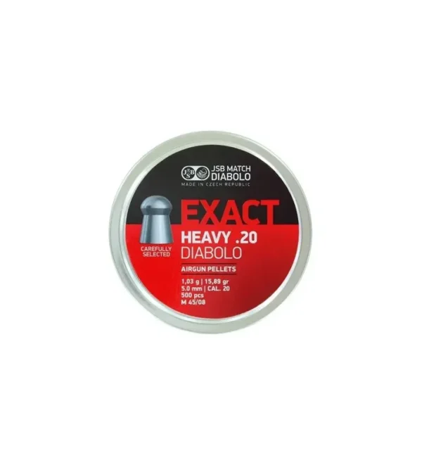 Plombs JSB Exact Jumbo Heavy 5.05 mm 15.89 grain