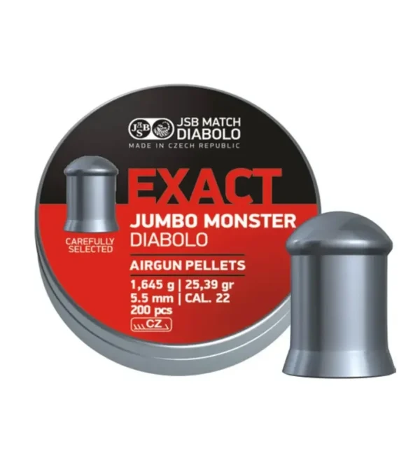 Plombs JSB Exact Jumbo Monster 5.52 mm 25.4 grain