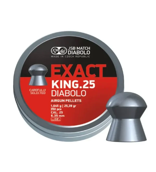 Plombs JSB Exact King 6.35 mm 25.39 grain