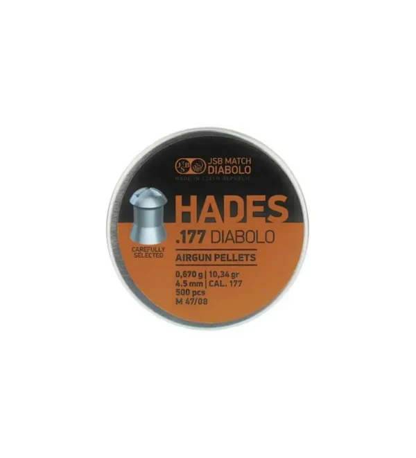Plombs JSB Hades 4.5 mm 10.34 grain
