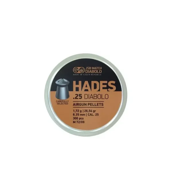 Plombs JSB Hades 6.35 mm 26.54 grain