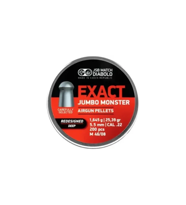 Plombs JSB Jumbo Exact Monster Redesigned Deep 5.52 mm 25.39 grain
