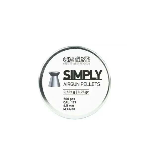 Plombs JSB Simply 4.5 mm 8.26 grain