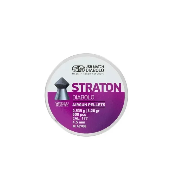 Plombs JSB Straton 4.5 mm 8.26 grain