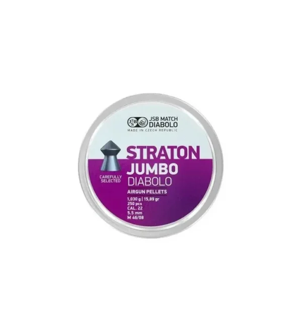Plombs JSB Straton Jumbo 5.5 mm 15.89 grain