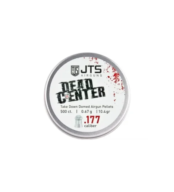 Plombs JTS Dead Center précision Domed 4.5 mm 10.4 grains