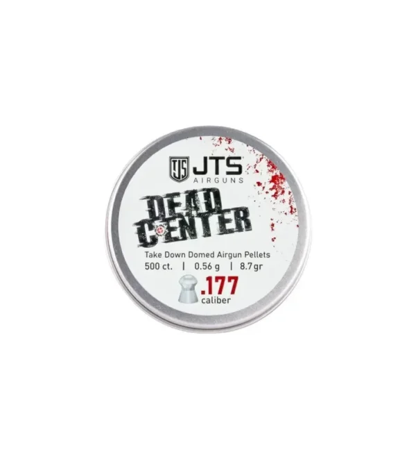Plombs JTS Dead Center précision Domed 4.5 mm 8.7 grains