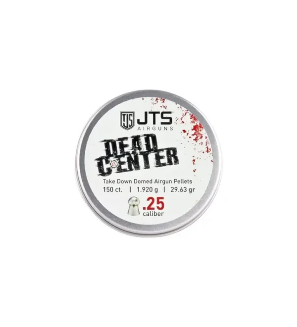 Plombs JTS Dead Center précision Domed 6.35 mm 29.63 grains