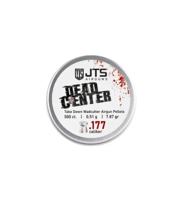 Plombs JTS Dead Center précision Flat 4.5 mm 7.87 grains