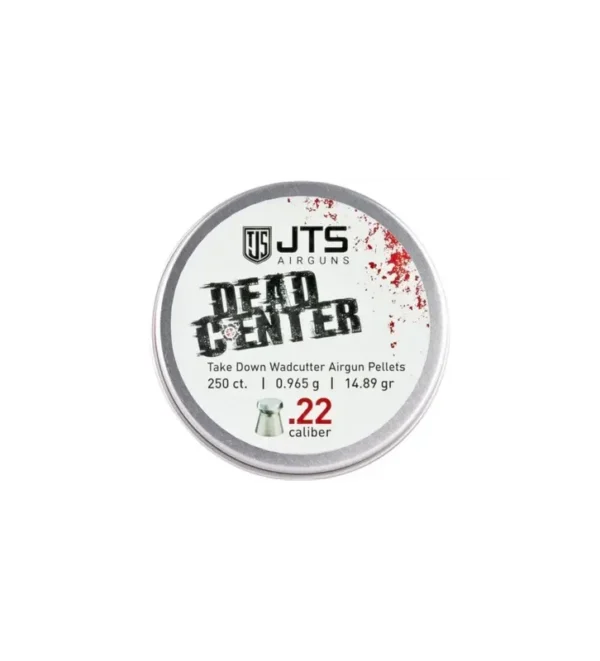 Plombs JTS Dead Center précision Wadcutter 5.5 mm 14.89 grains