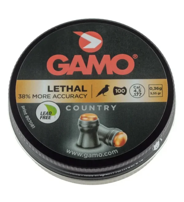 Plombs LETHAL – MORE PENETRATION 4,5 mm – Gamo – Tout-Chasse.fr