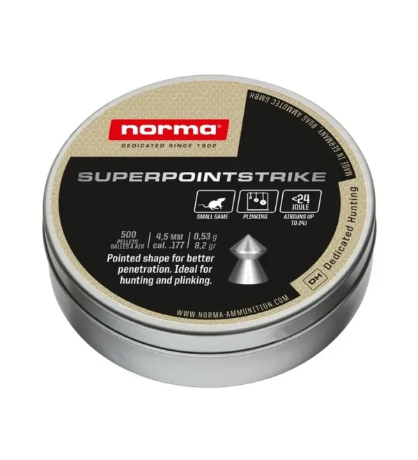 Plombs Norma SUPERPOINT STRIKE 5,5mm – Tout-Chasse.fr