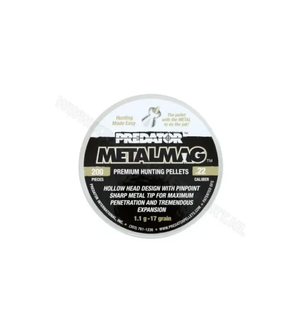 Plombs Predator Metalmag – Cal. 5.5 mm 17 grains