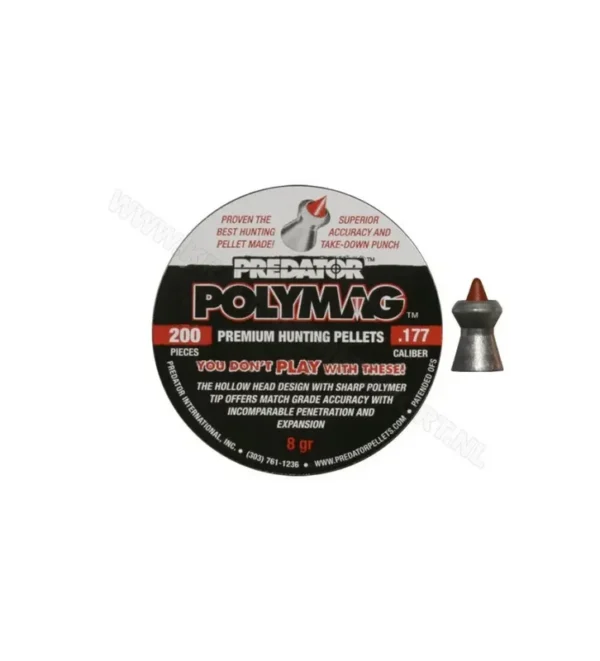 Plombs Predator Polymag – Cal. 4.5 mm 8 grains