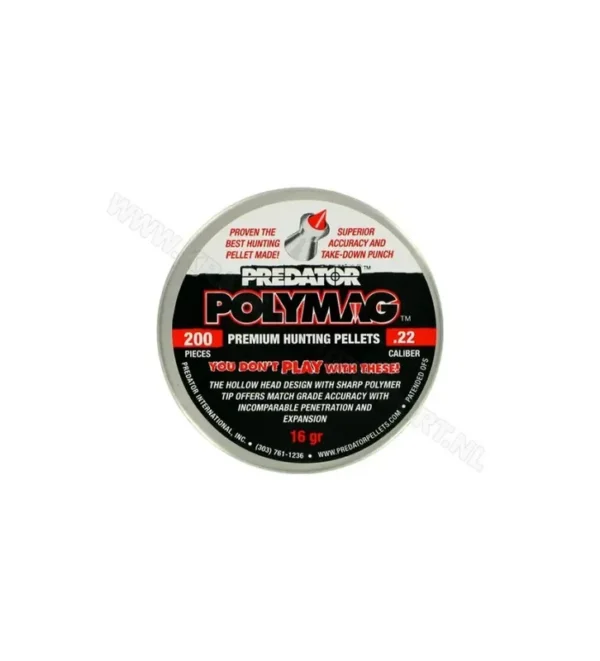 Plombs Predator Polymag – Cal. 5.5 mm 16 grains
