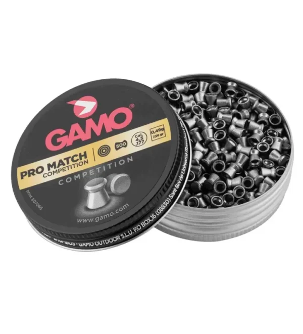 Plombs PRO MATCH COMPETITION 4,5 mm – Gamo – Tout-Chasse.fr