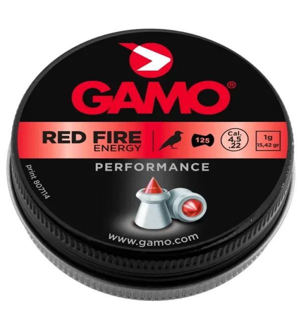 Plombs RED FIRE ENERGY 4,5 mm – Gamo – Tout-Chasse.fr