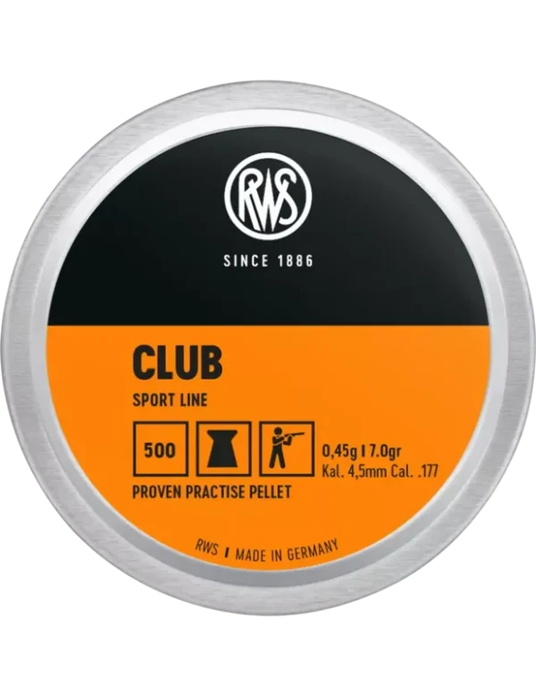 Plombs RWS Club cal.4.5mm x500