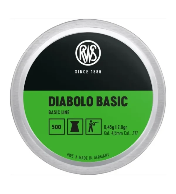 Plombs Rws Diabolo Basic 4,5mm – Tout-Chasse.fr