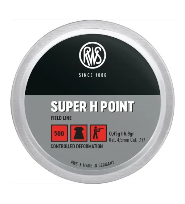 Plombs Rws Super H-Point 6,35mm – Tout-Chasse.fr