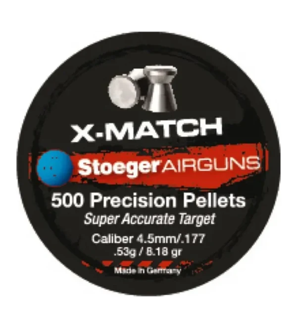 Plombs Stoeger Airguns X-MATCH 4.5mm – Tout-Chasse.fr