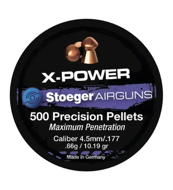 Plombs Stoeger Airguns X-POWER 4.5mm – Tout-Chasse.fr