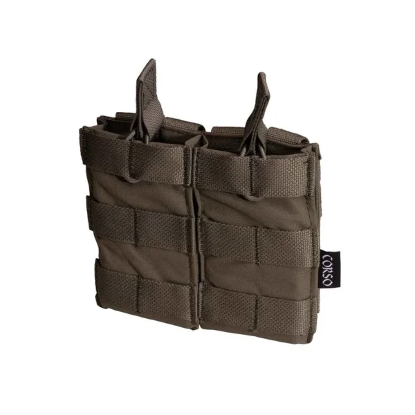 Poche porte-chargeurs double M4 Dagger MOLLE Ranger Green – Corso Tactical