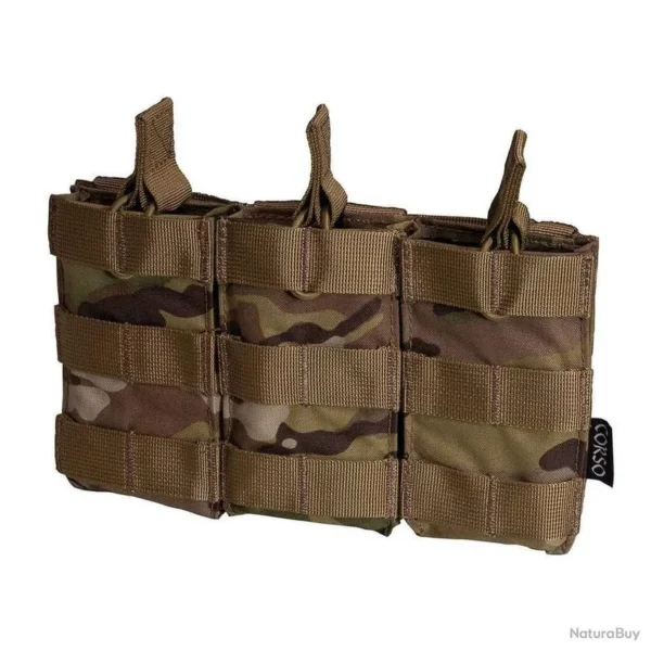 Acheter Poche Porte-Chargeurs Triple M4 Corso Tactical | toutpourlahutte.fr