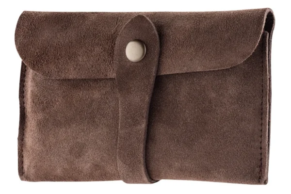 Pochette en croûte de cuir – Country Sellerie