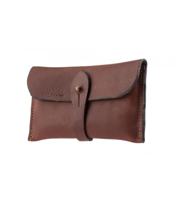 Pochette cuir gras – Country Sellerie – Tout-Chasse.fr