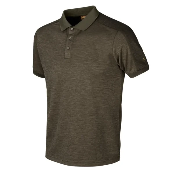 POLO HARKILA TECH WILLOW GREEN TAILLE TAILLE L