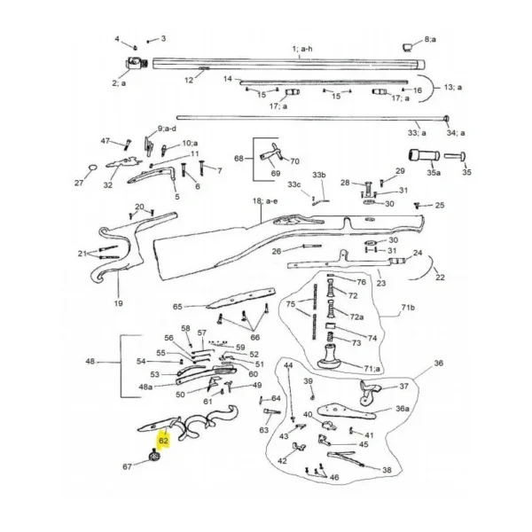 PONTET BRISTLEN A MORGES PEDERSOLI REF 800003053 | WesternGuns