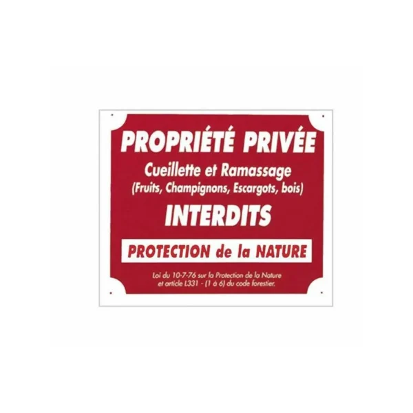 Propriete Privee Cueillette … chez votre spécialiste de la chasse au gibier d’eau!!
