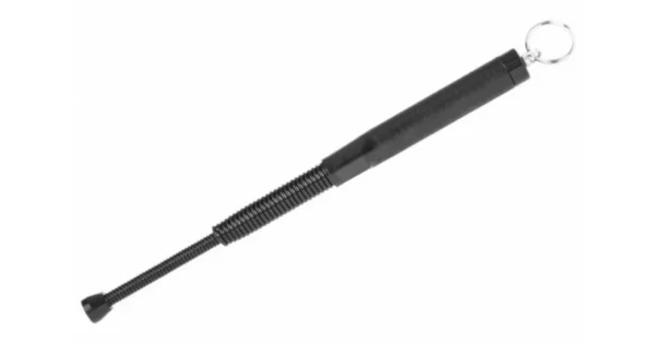 Matraque télescopique flexible porte-clés 31cm noire – Matraque – securicount