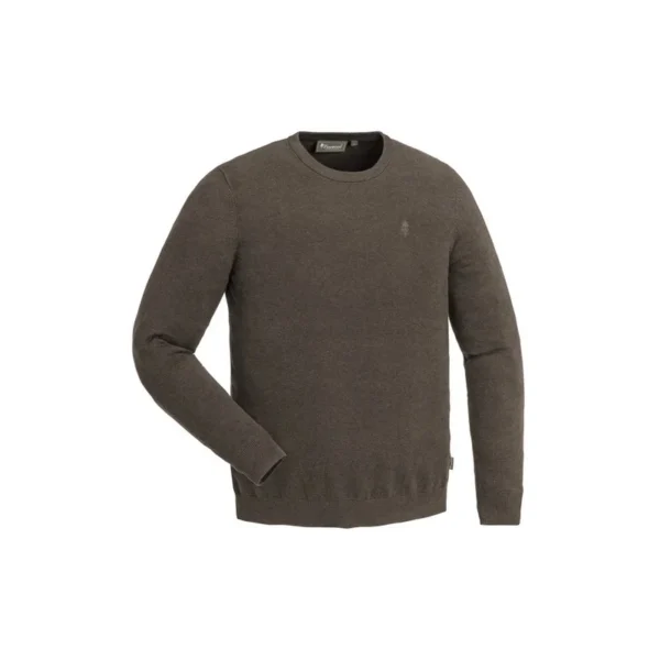 PULL PINEWOOD VARNAMO CREWNECK BROWN MEL TAILLE TAILLE S