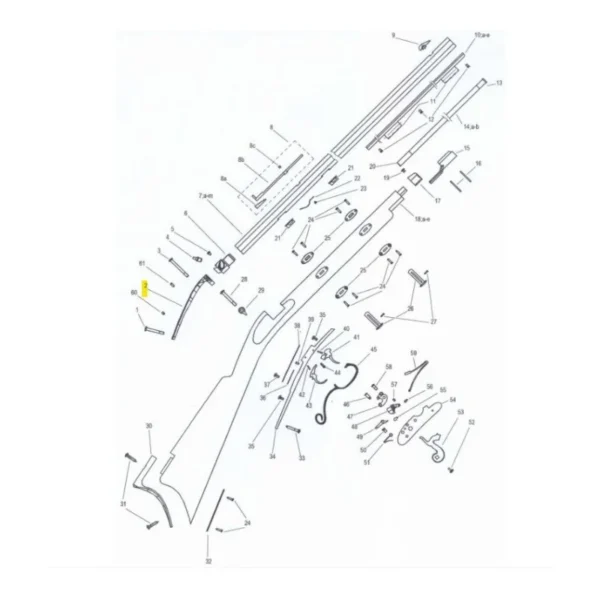 QUEUE DE CULASSE ROCKY MOUTAIN HAWKEN REF 800002354 | WesternGuns