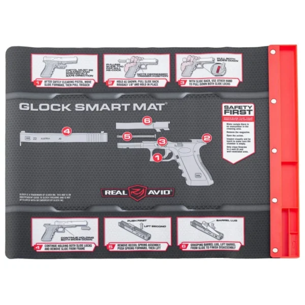 REAL AVID Tapis de démontage Glock – Tapis de démontage Glock