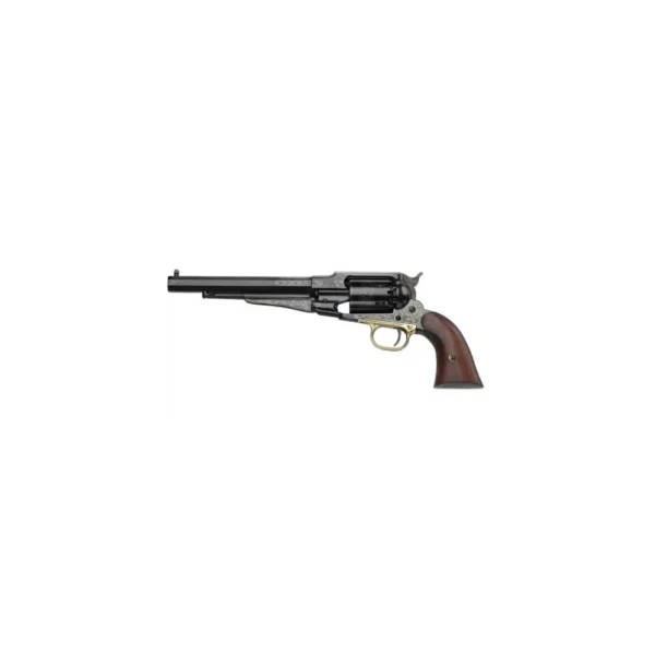 Réplique 1858 Remington Army gravée laiton bronzé calibre .44 PN