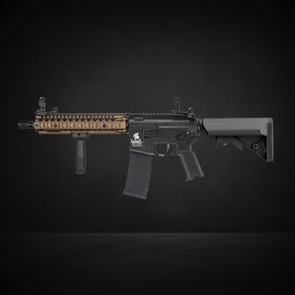 LANCER TACTICAL LT-18 GEN2 MK18 Noir-Tan pack complet 1j