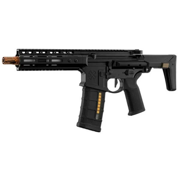 Réplique GBBR MWS Ghetto Blaster NOVESKE 7 pouces Noire