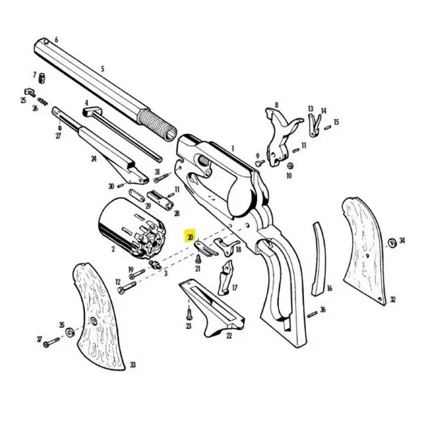 RESSORT BILAME POCKET PIETTA REF RP6023 | WesternGuns