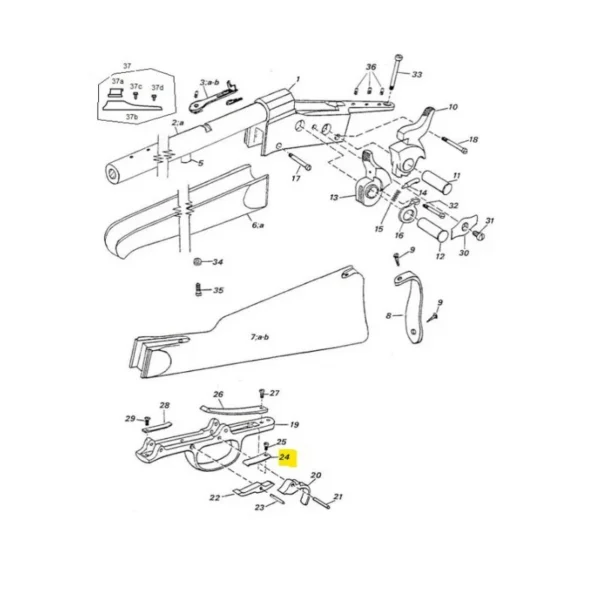RESSORT DE DETENTE ROLLING BLOCK SPORTING REF 800003636 | WesternGuns