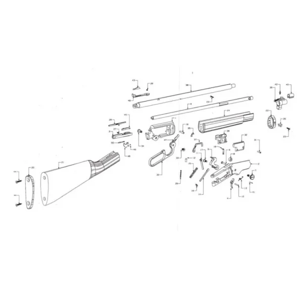 RESSORT DE LEVIER CHIAPPA LA322 | WesternGuns