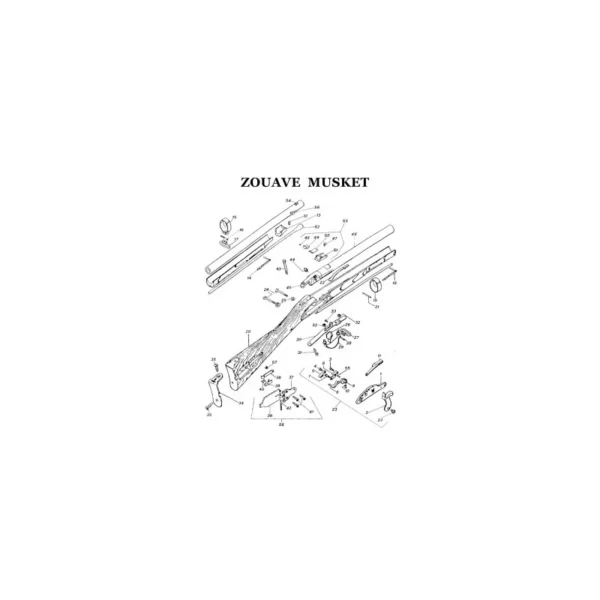 RESSORT DE PLATINE ZOUAVE CHIAPPA | WesternGuns