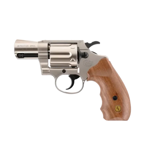 Revolver à blanc Colt Detective bois – Cal. 9 mm RK