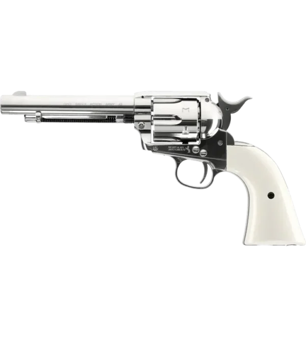 Revolver à plombs Colt SA Army 45 CO2 – Cal. 4,5 mm Nickel Plated