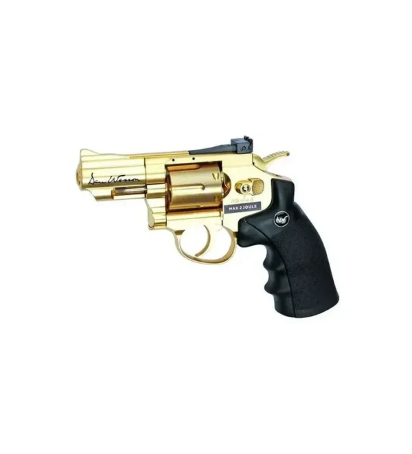 Revolver CO2 ASG Dan Wesson 2,5″ Gold – BBs – Tout-Chasse.fr