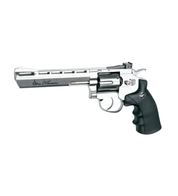 Revolver CO2 ASG Dan Wesson 6” Chrome – Plomb – Tout-Chasse.fr